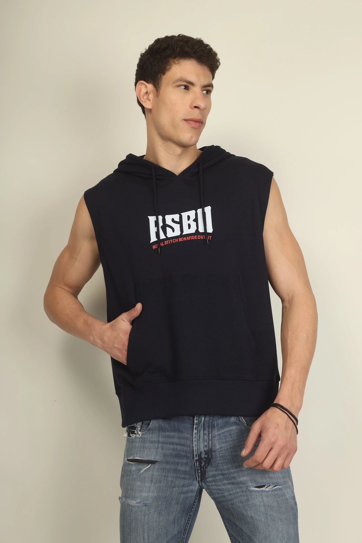 RSBO Frostline ShadowCut Sleeveless Hoodie