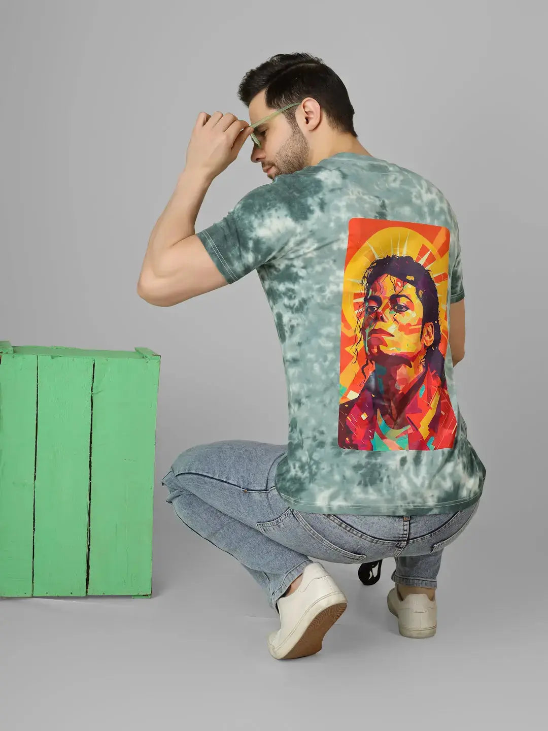 Michael Jackson Tie & Dye Tee RSBO  RSBO