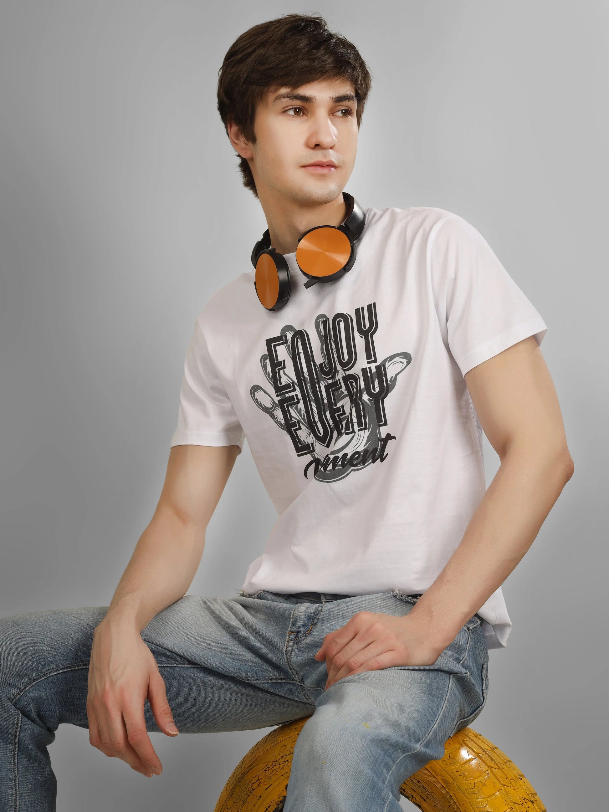 COMFY - RSBO Round Neck Printed T-shirts My Store