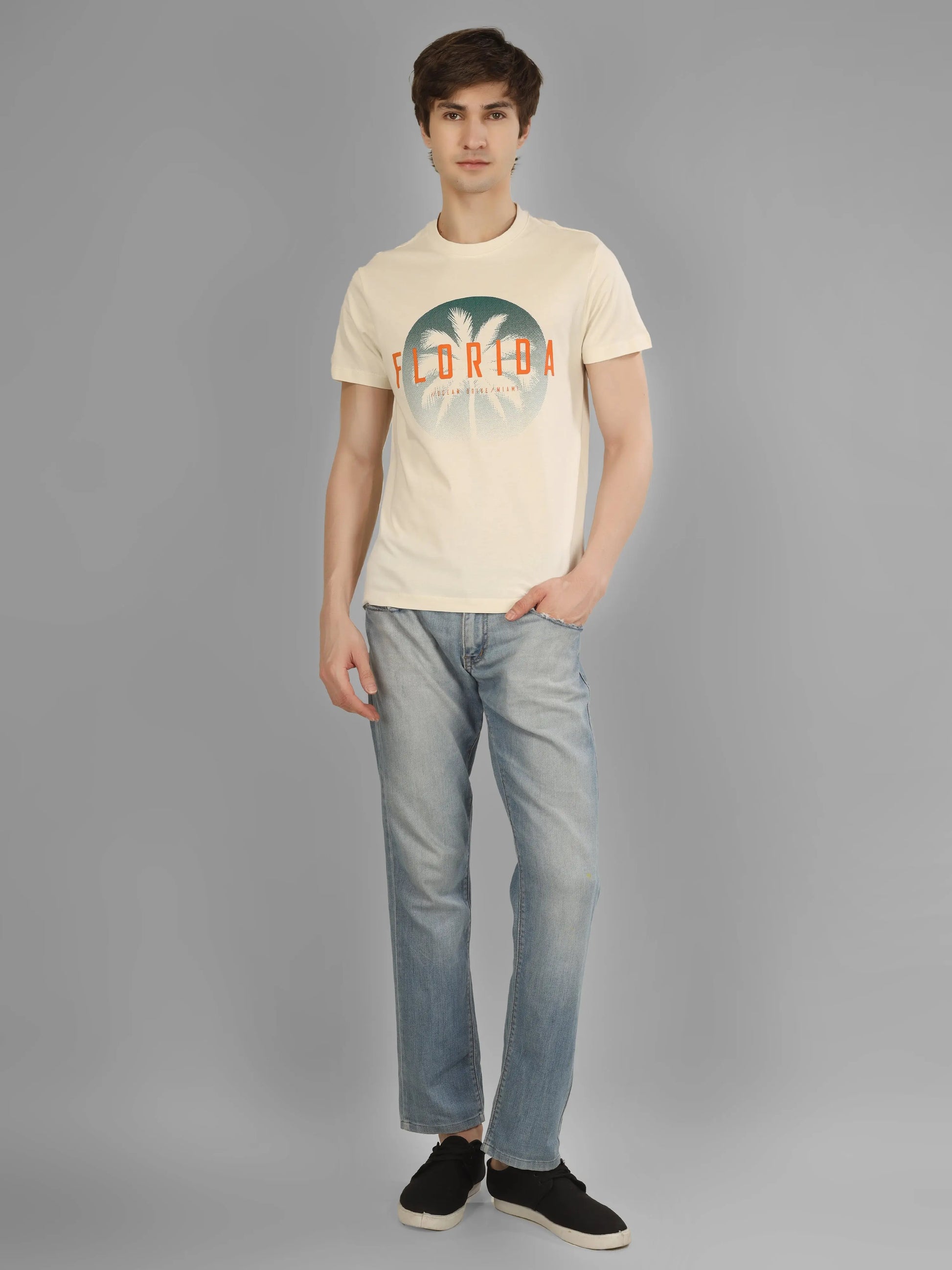 HIGH RISE - RSBO Florida Miami Printed T-shirt My Store