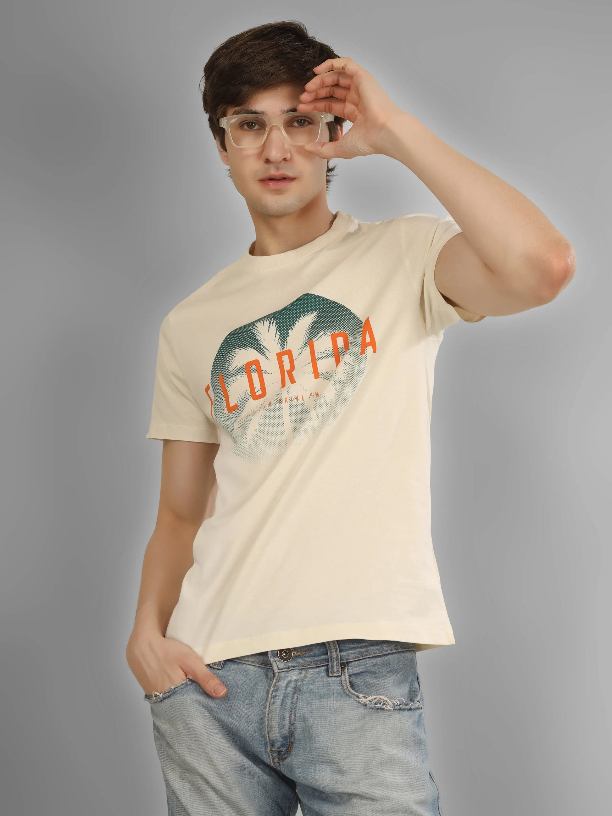 HIGH RISE - RSBO Florida Miami Printed T-shirt My Store