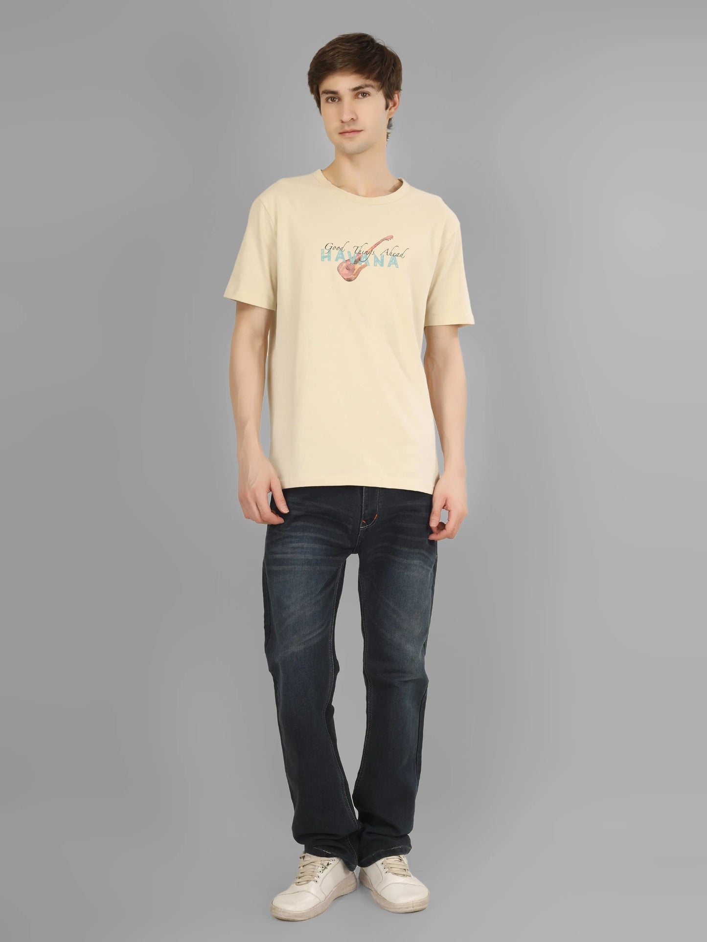 HIGHT RISE - RSBO Havana Round Neck Printed T-shirt My Store