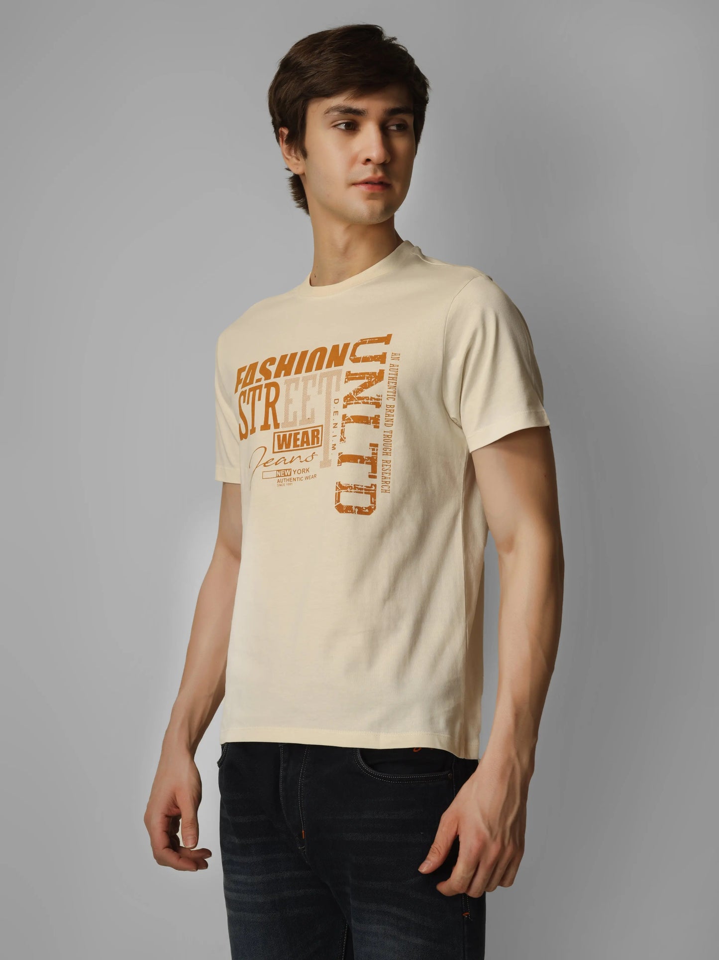 COMFY - RSBO Round Neck Printed T-shirt My Store