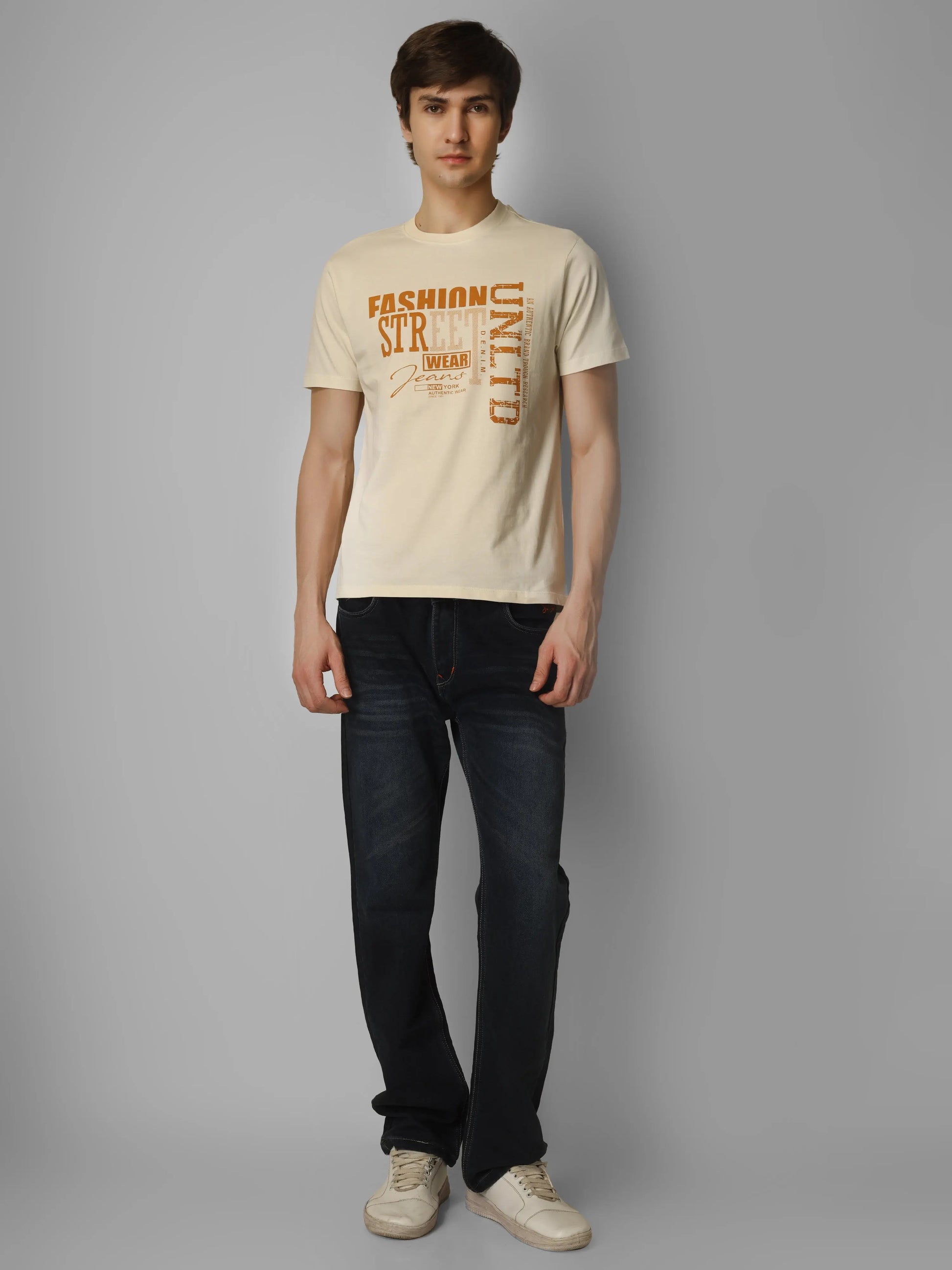 COMFY - RSBO Round Neck Printed T-shirt My Store