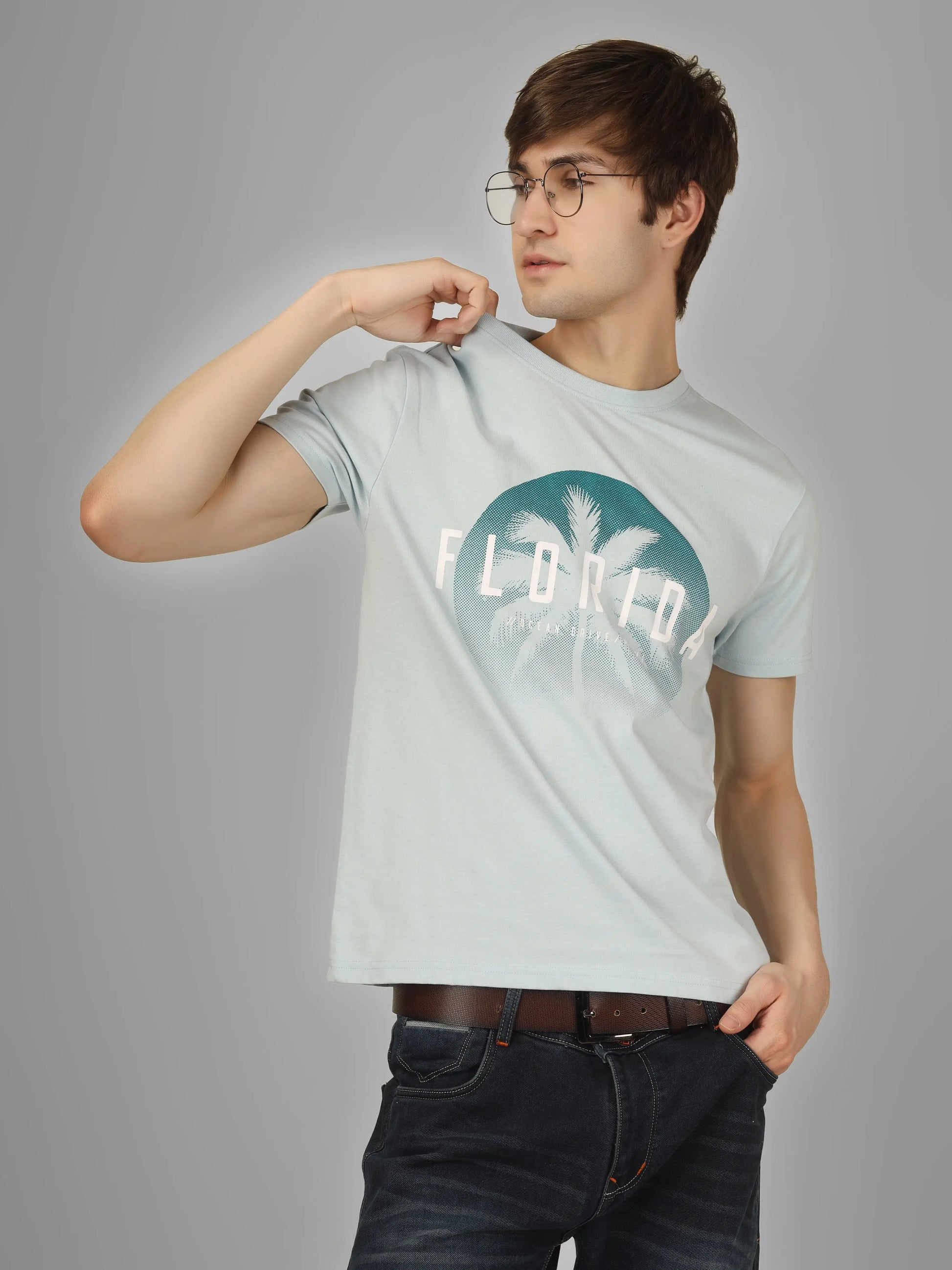 HIGH RISE - RSBO Florida Miami Printed T-shirt My Store