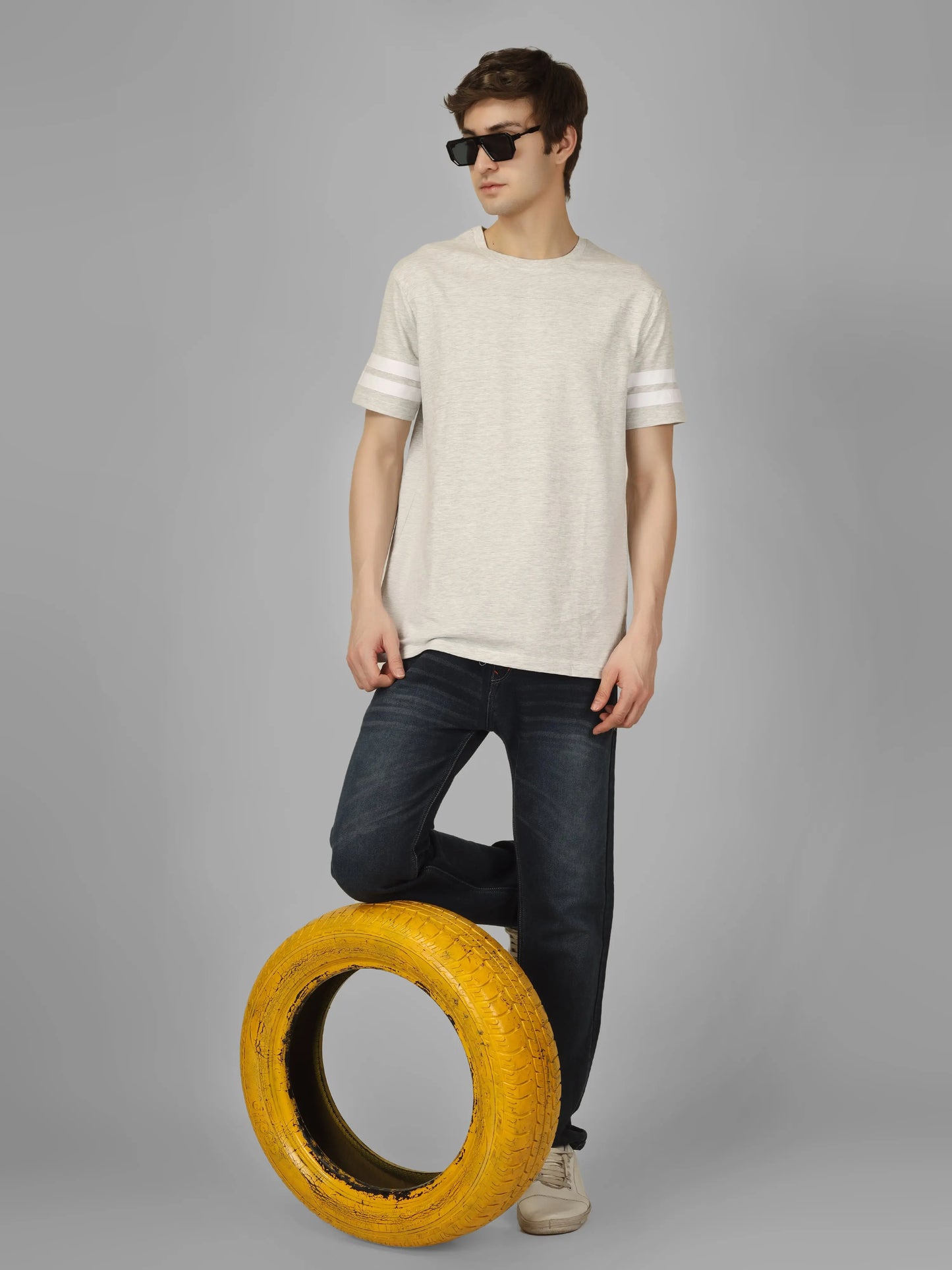 HIGH RISE - RSBO Classic Sleeve Stripe Tee My Store