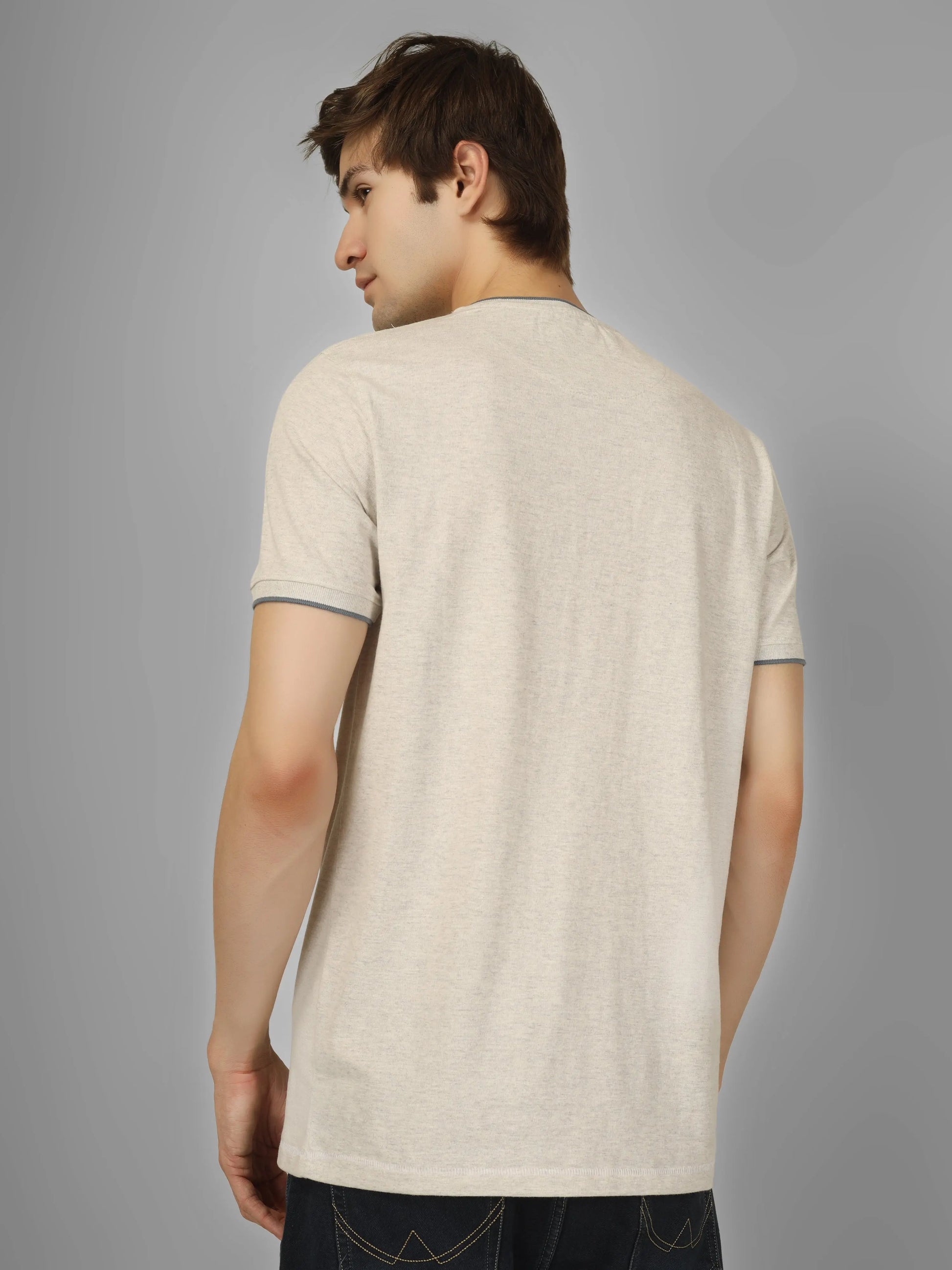 HIGH RISE - RSBO Henley Neck T-shirts My Store