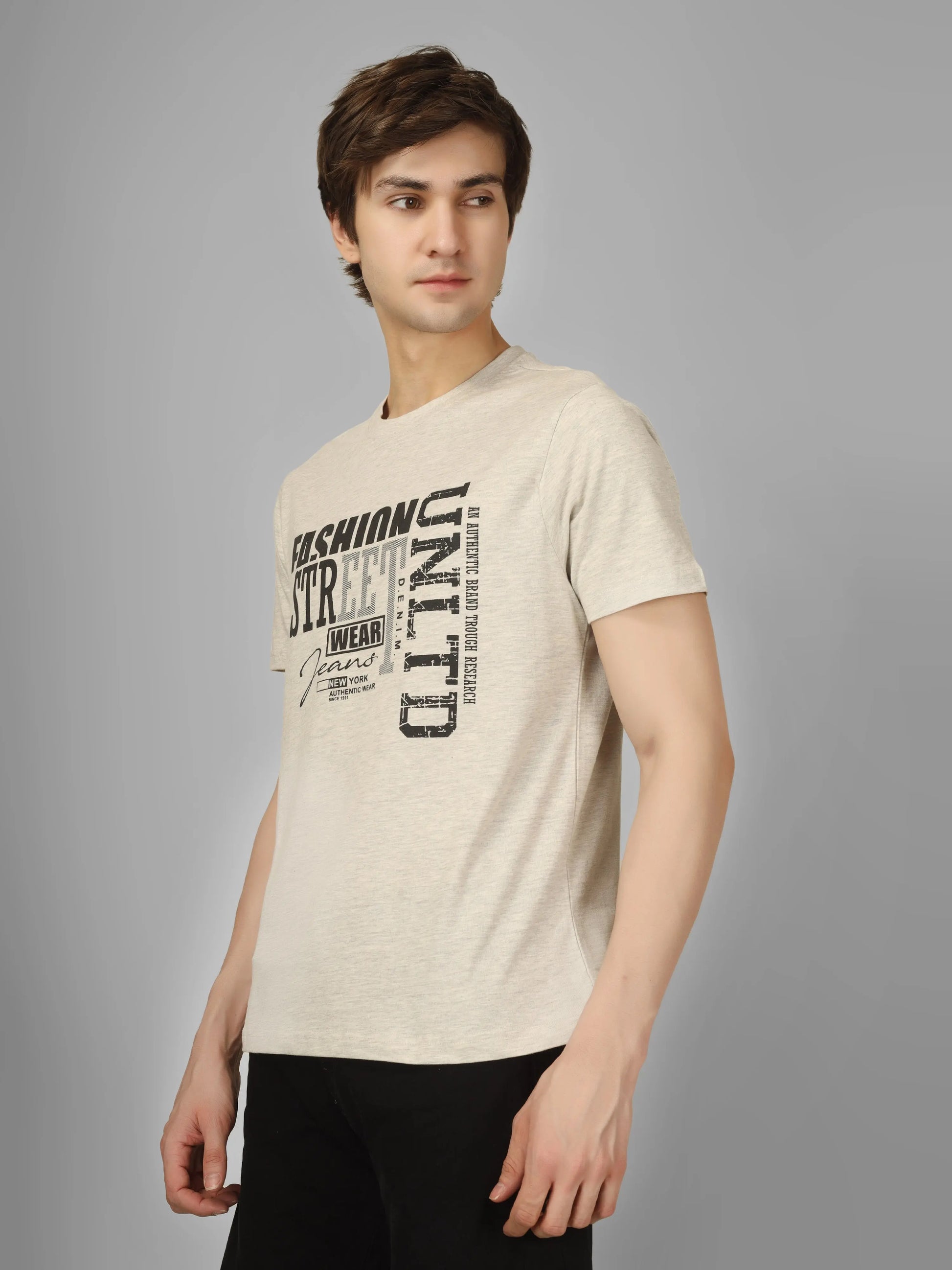 COMFY - RSBO Round Neck Printed T-shirt My Store