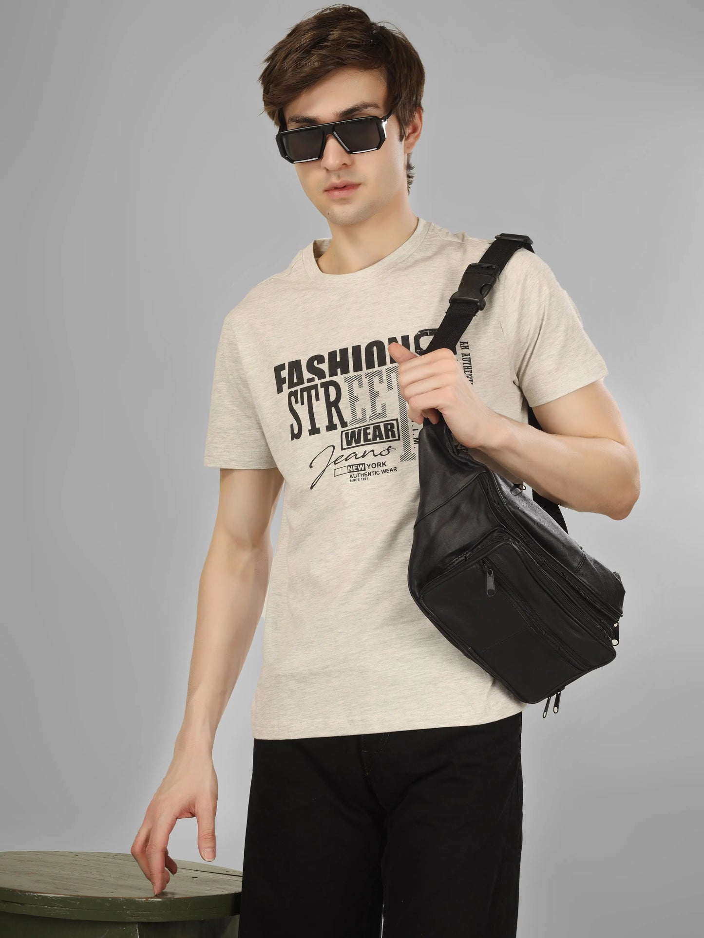 COMFY - RSBO Round Neck Printed T-shirt My Store