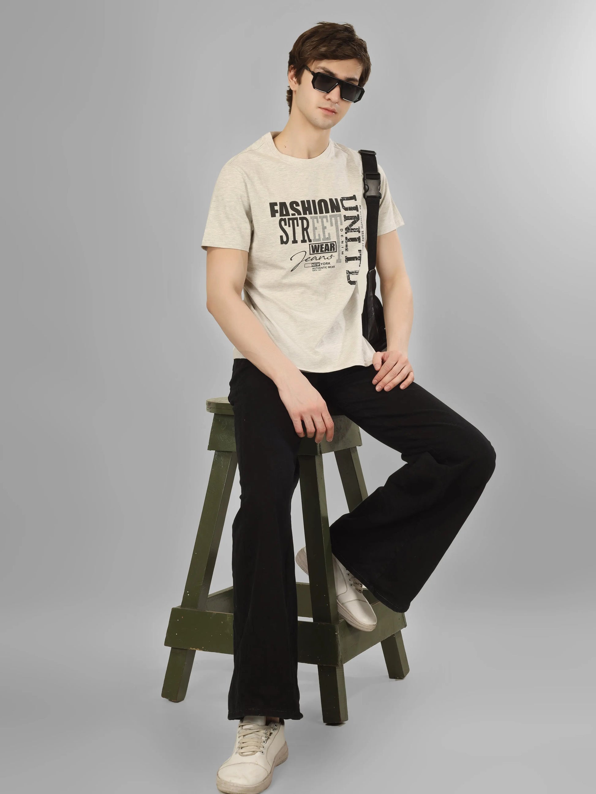 COMFY - RSBO Round Neck Printed T-shirt My Store