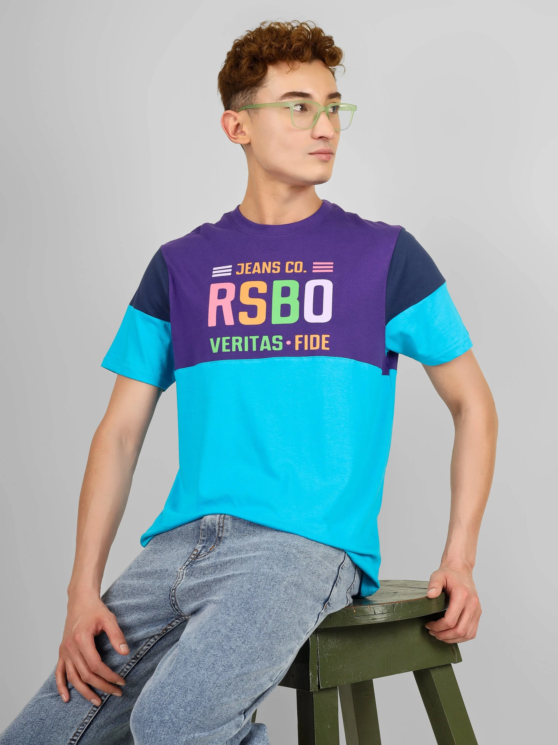 RAINBOW - RSBO Multicolor Mood Tee - Basic Boujee My Store