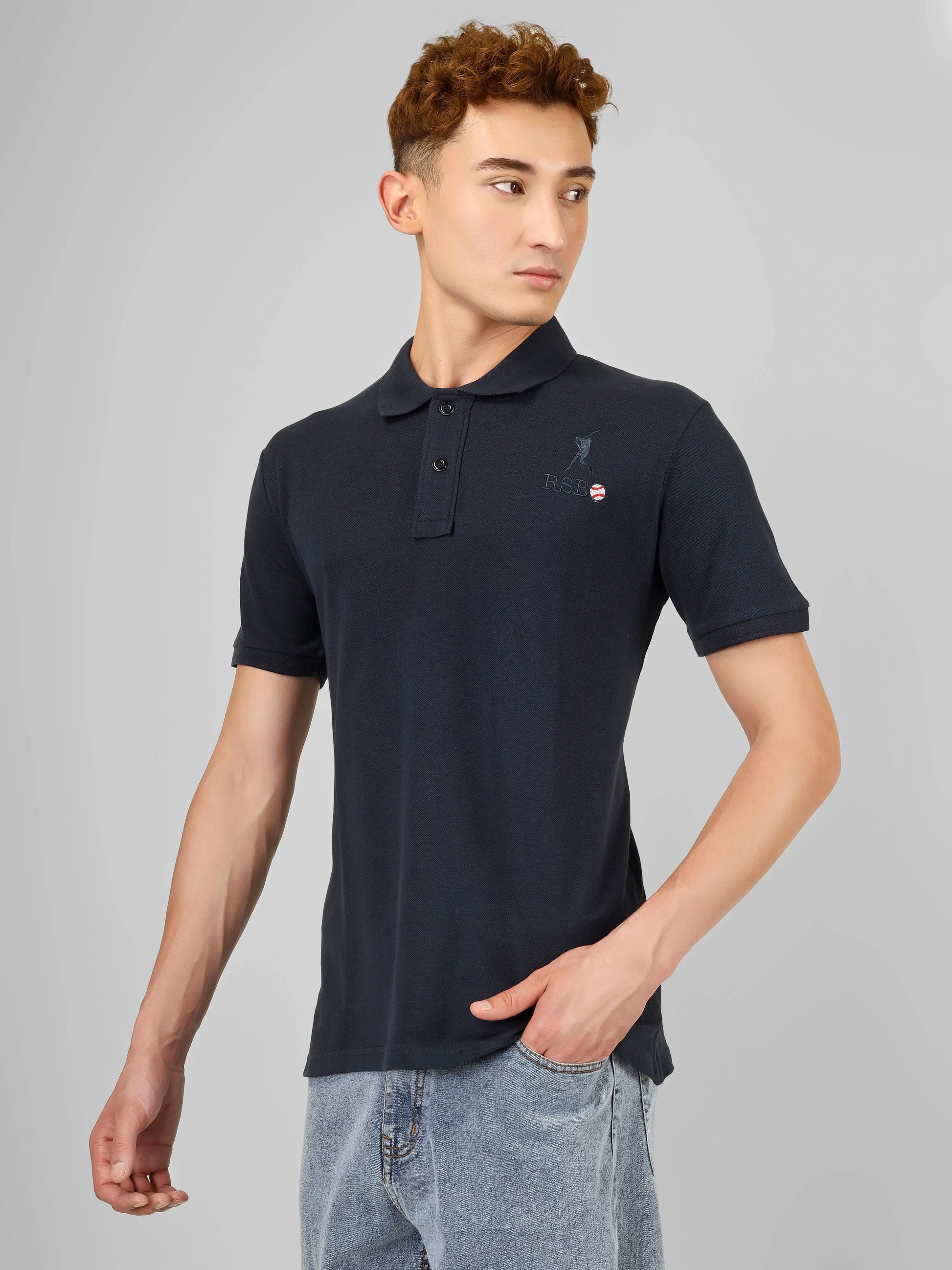 SPORTY - Polo Embroidery Brand T-shirts My Store