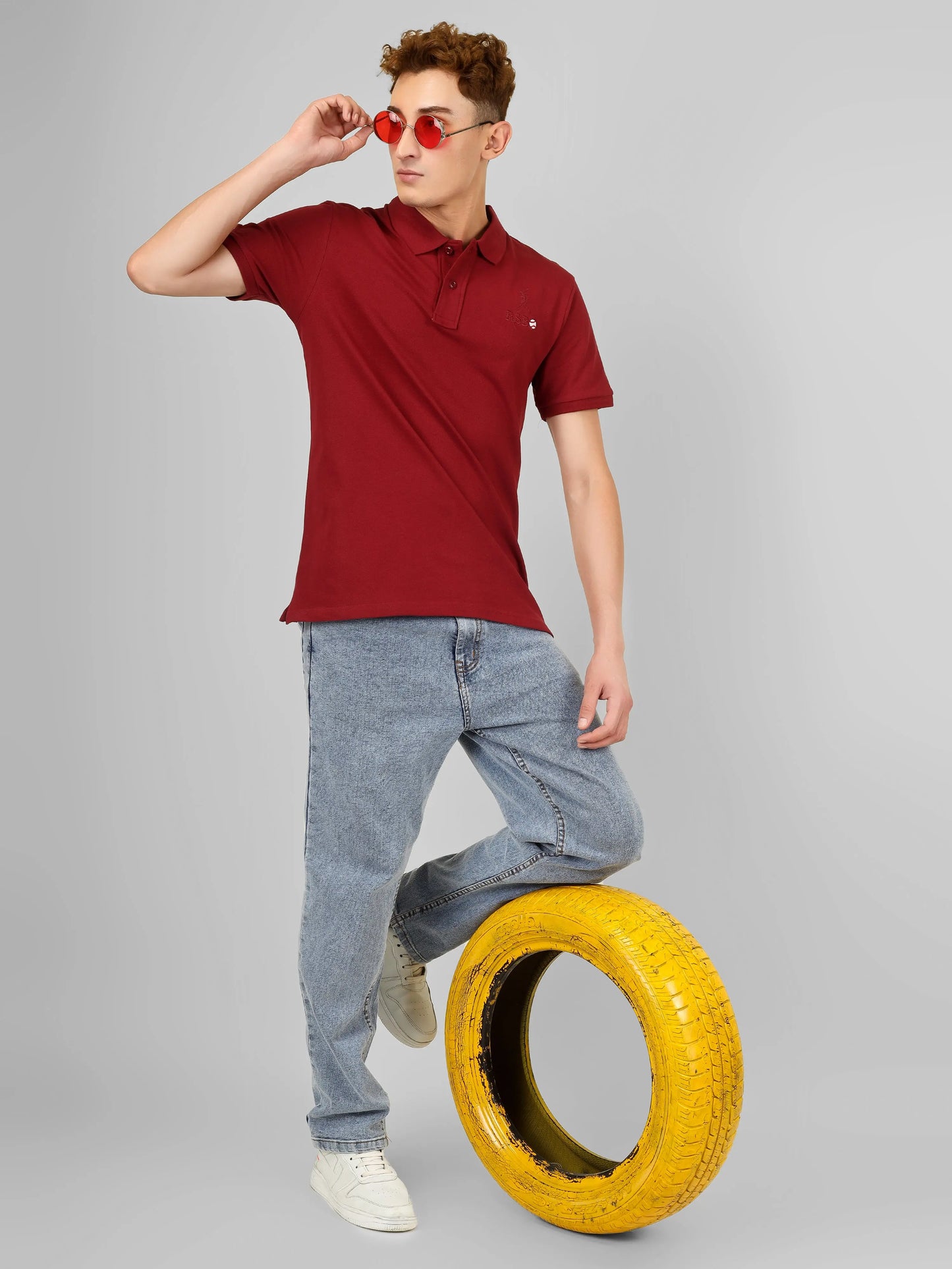 SPORTY - Polo Embroidery Brand T-shirts My Store