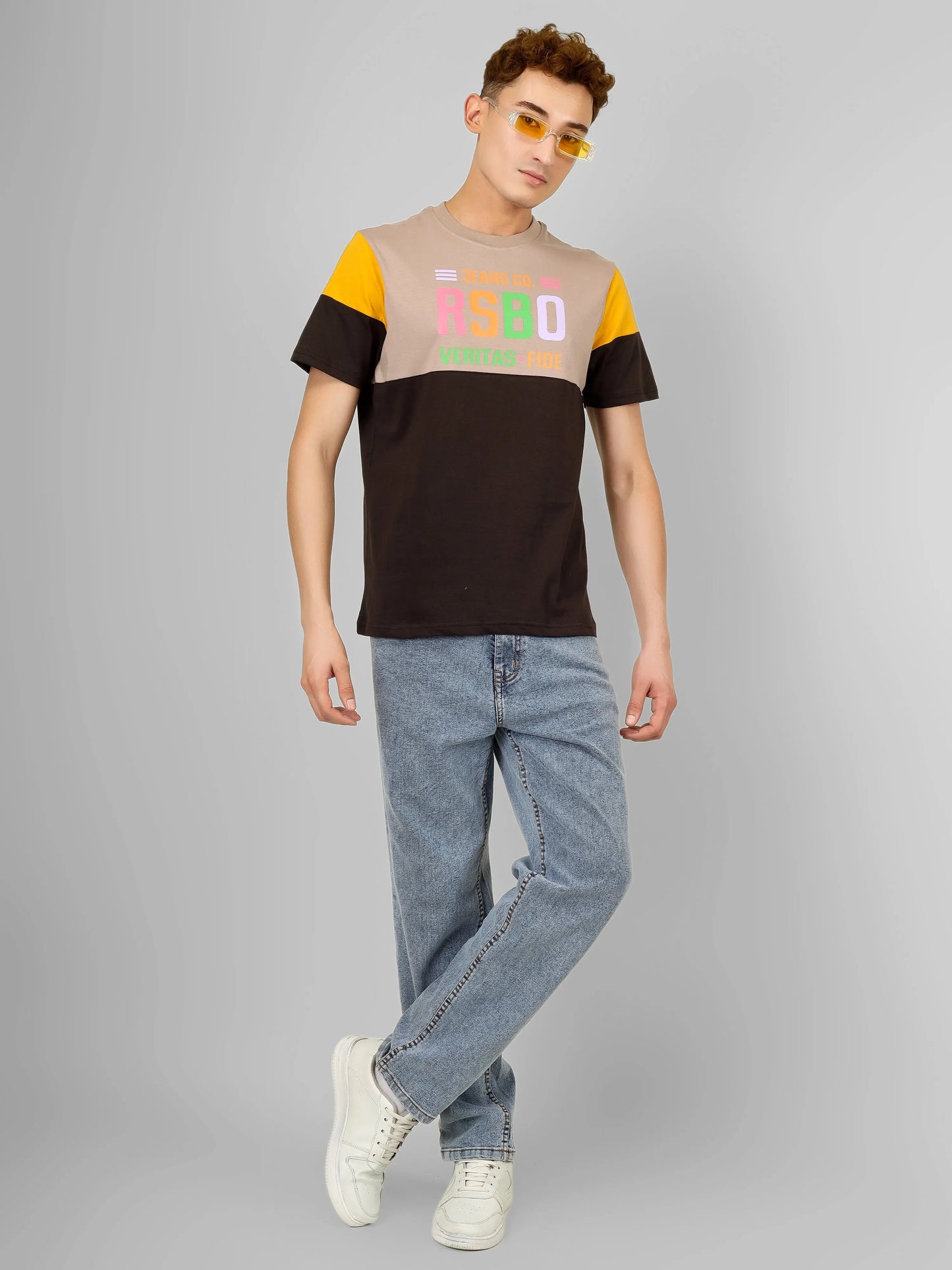 RAINBOW - RSBO Multicolor Mood Tee - Basic Boujee My Store