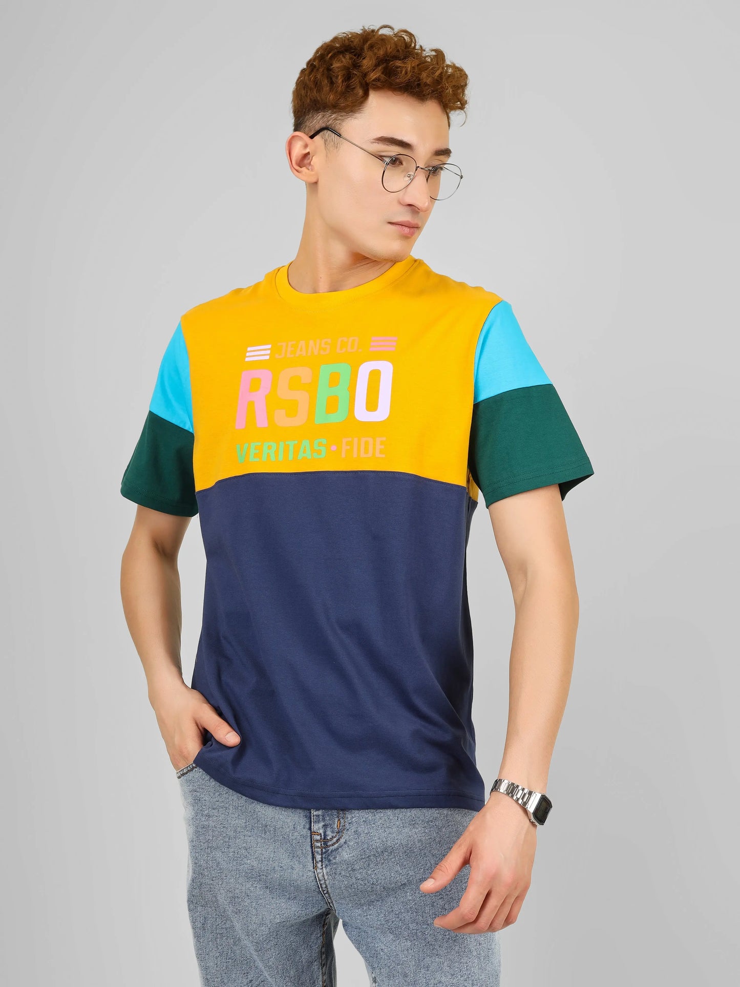 RAINBOW - RSBO Multicolor Mood Tee - Basic Boujee My Store