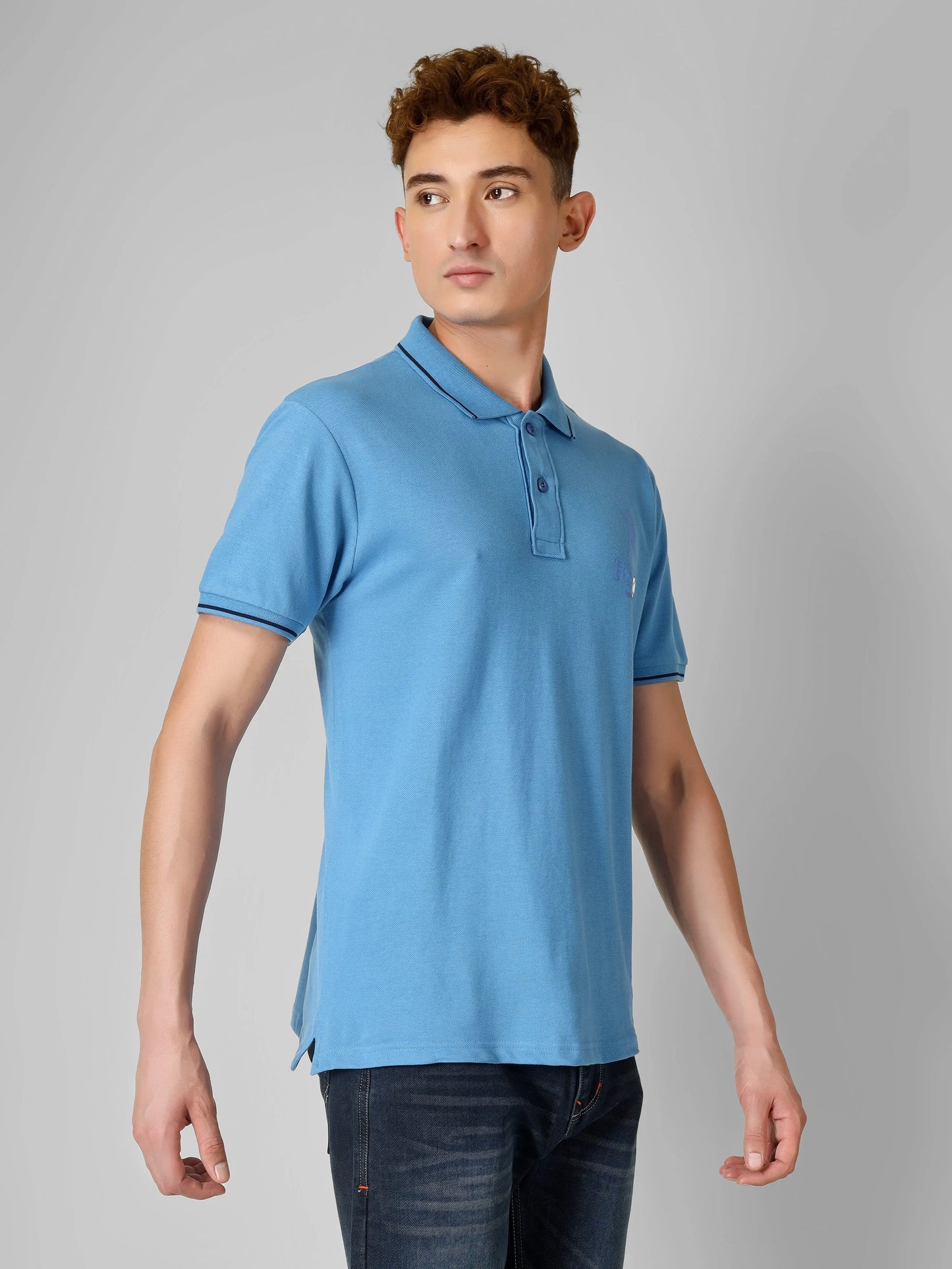 SPORTY - RSBO Embossed Brand Polo Tee My Store