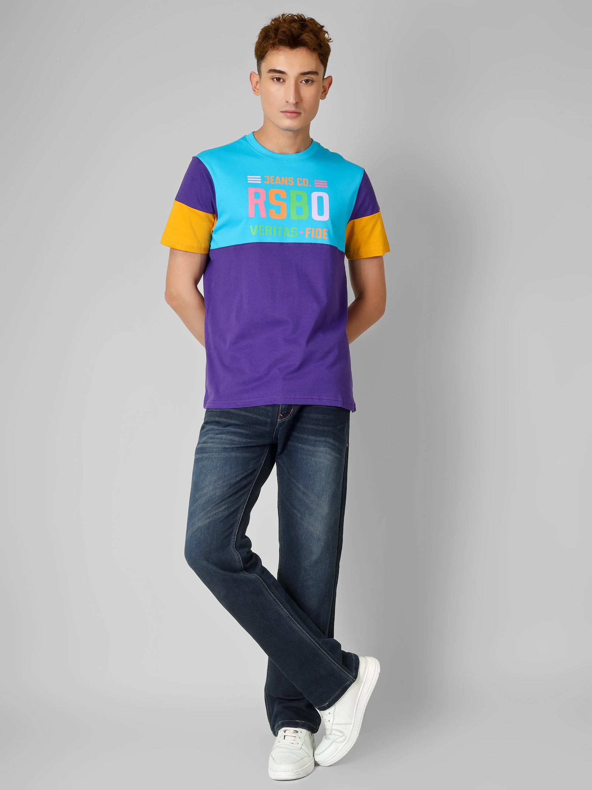 RAINBOW - RSBO Multicolor Mood Tee - Basic Boujee My Store