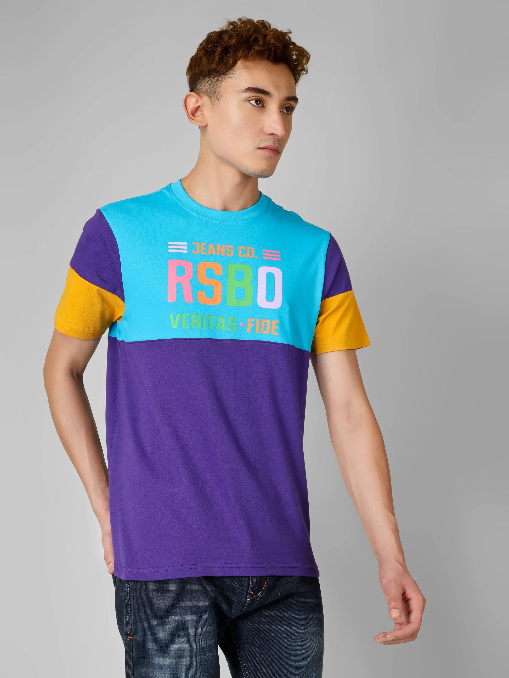 RAINBOW - RSBO Multicolor Mood Tee - Basic Boujee My Store