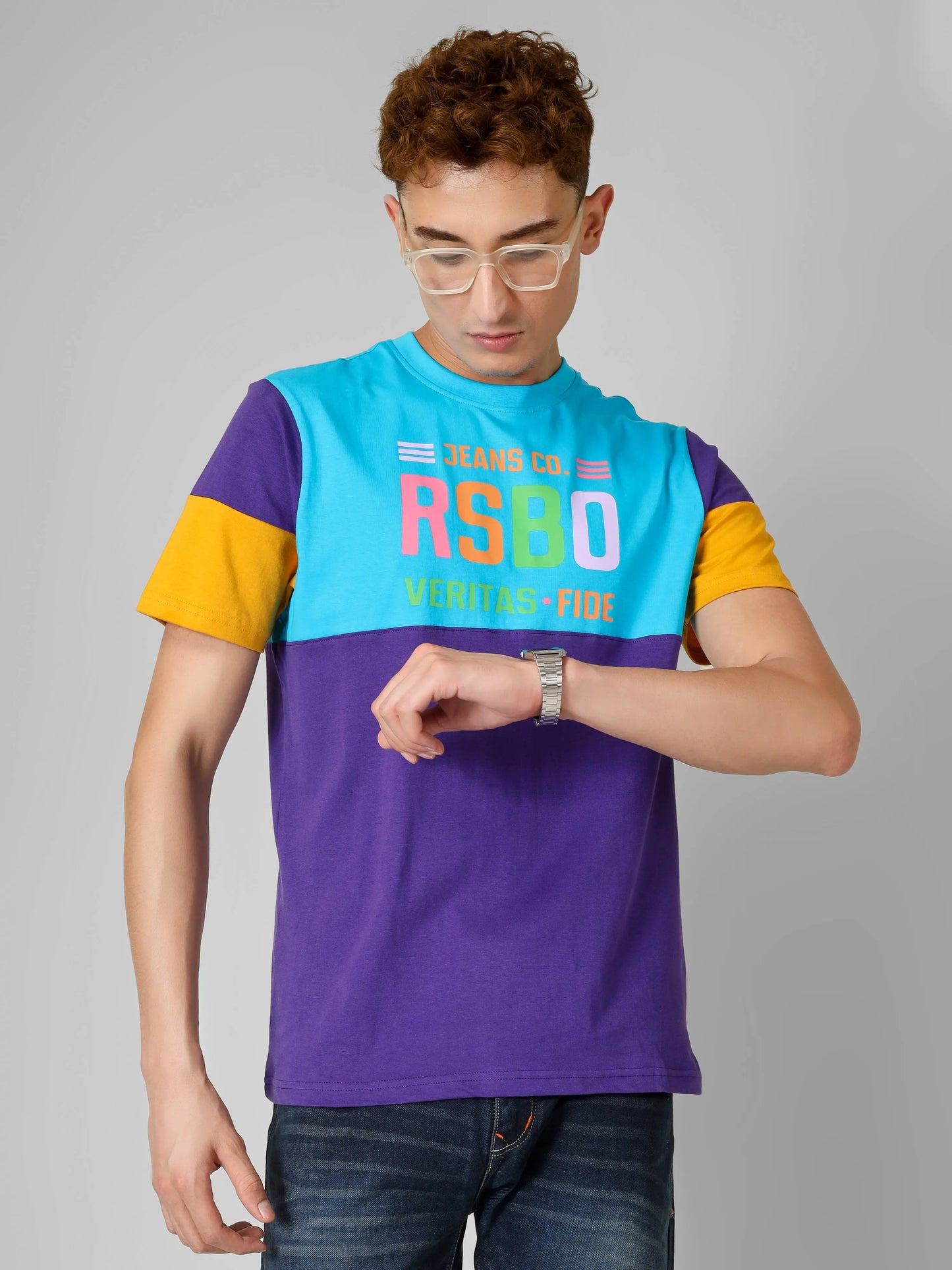 RAINBOW - RSBO Multicolor Mood Tee - Basic Boujee My Store