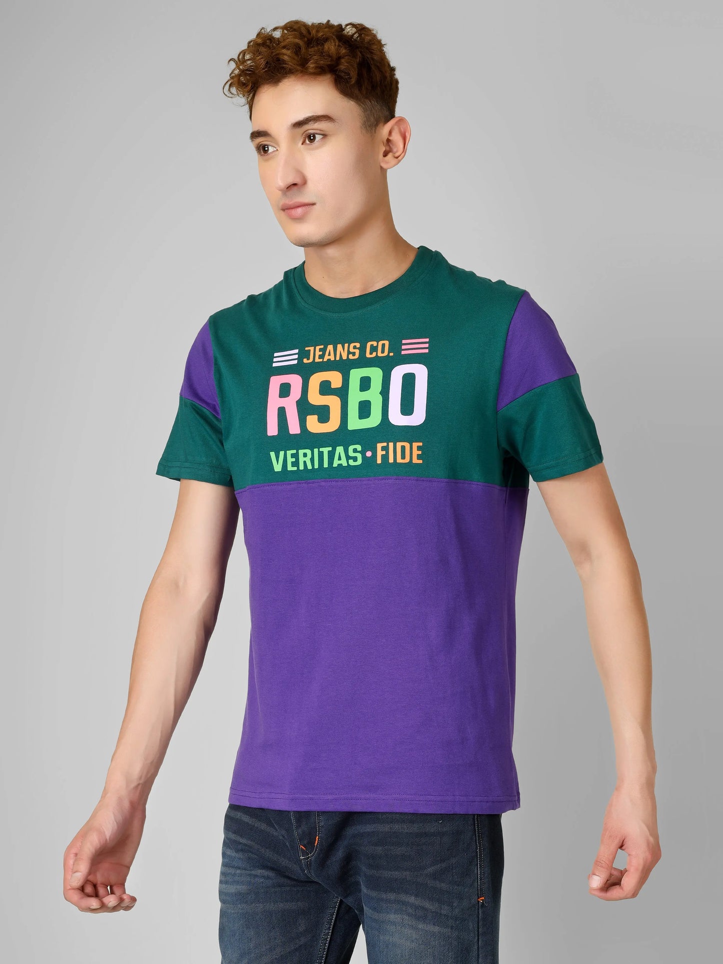 RAINBOW - RSBO Multicolor Mood Tee - Basic Boujee My Store