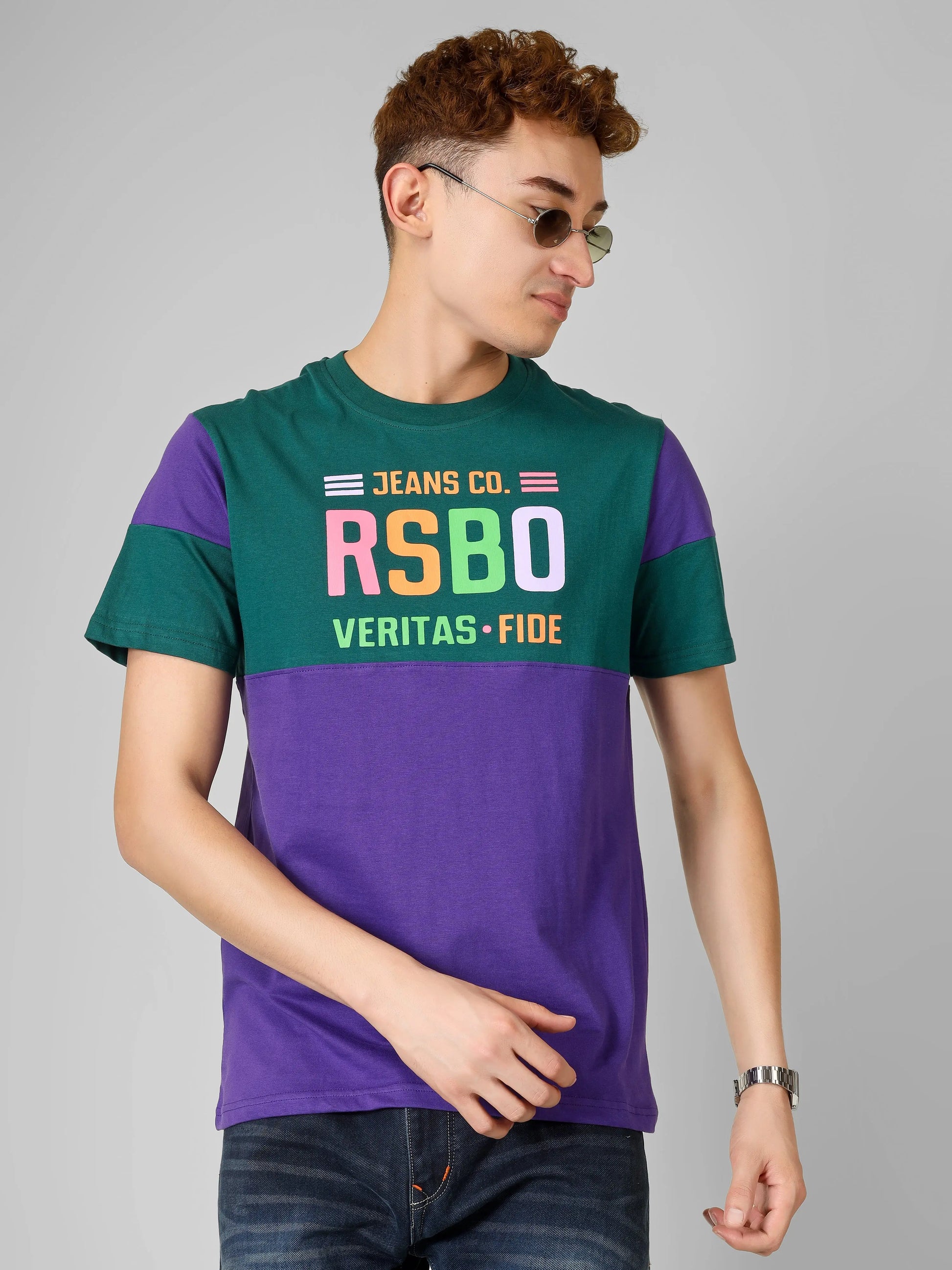 RAINBOW - RSBO Multicolor Mood Tee - Basic Boujee My Store