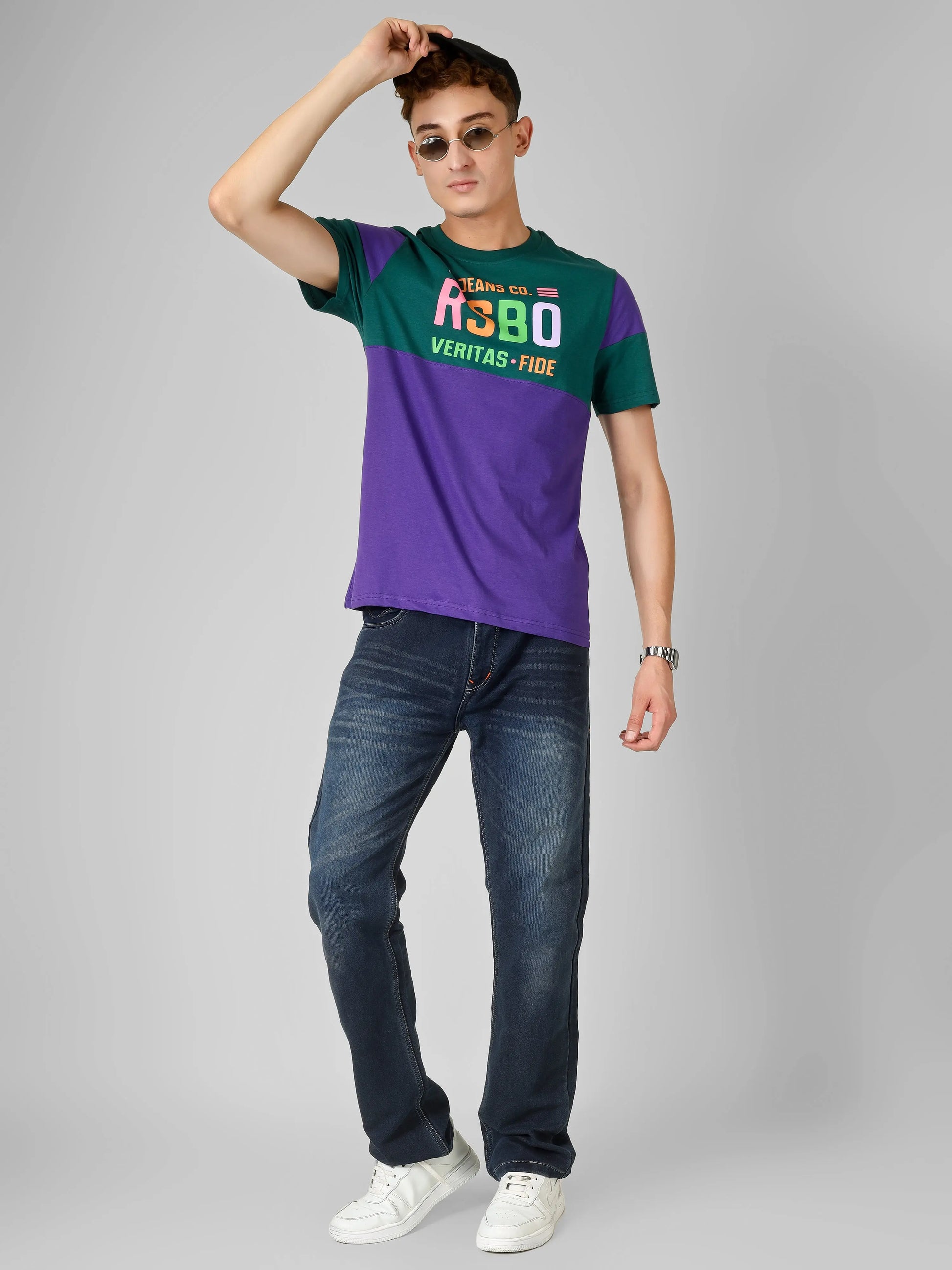 RAINBOW - RSBO Multicolor Mood Tee - Basic Boujee My Store