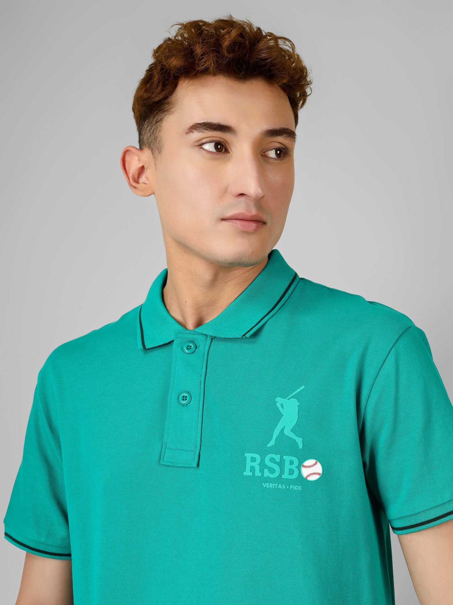 SPORTY - RSBO Embossed Brand Polo Tee My Store