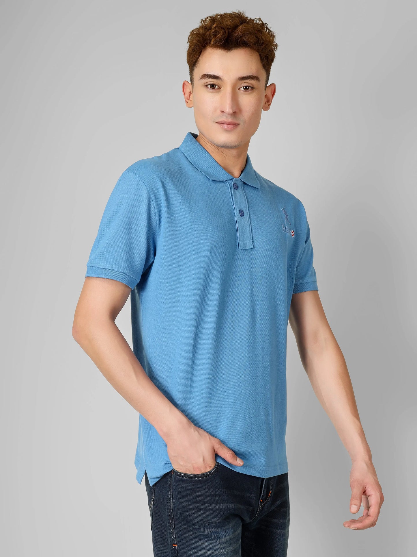 SPORTY - Polo Embroidery Brand T-shirts My Store