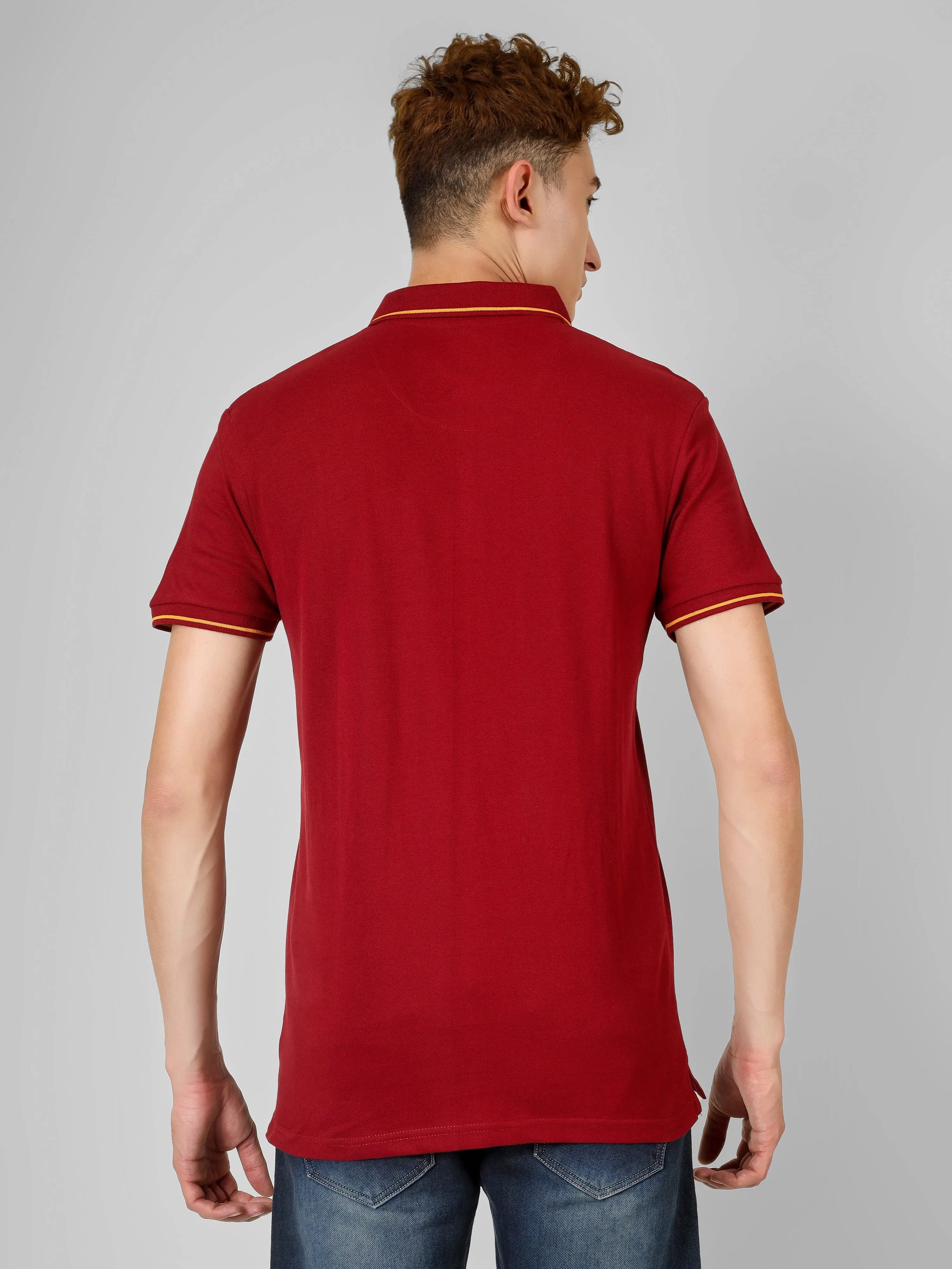 SPORTY- RSBO Embossed Brand Signature Line Polo My Store