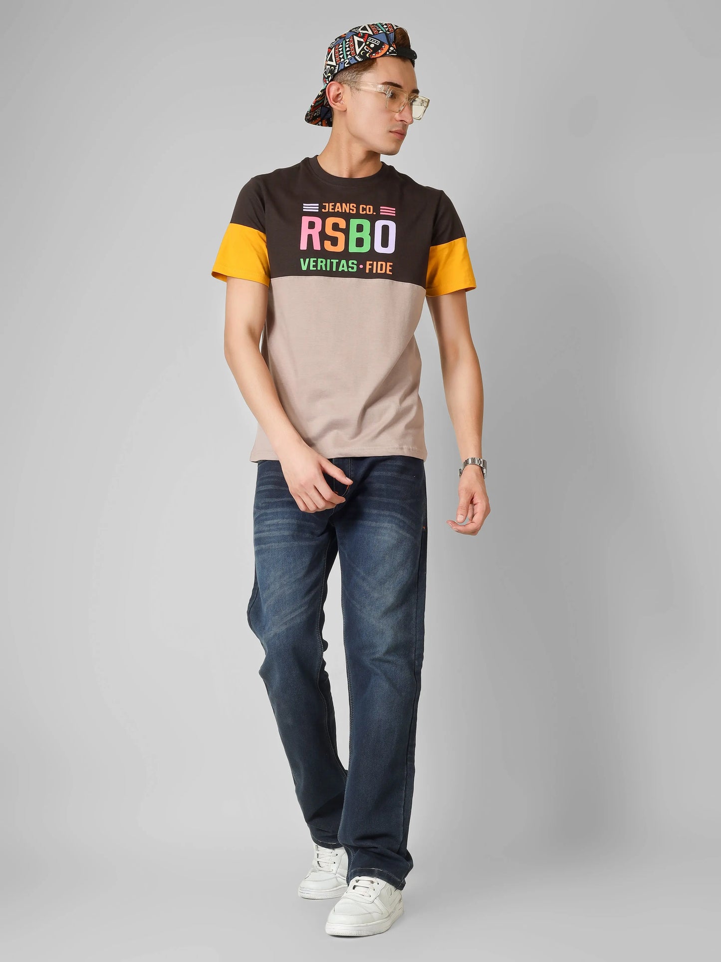 RAINBOW - RSBO Multicolor Mood Tee - Basic Boujee My Store
