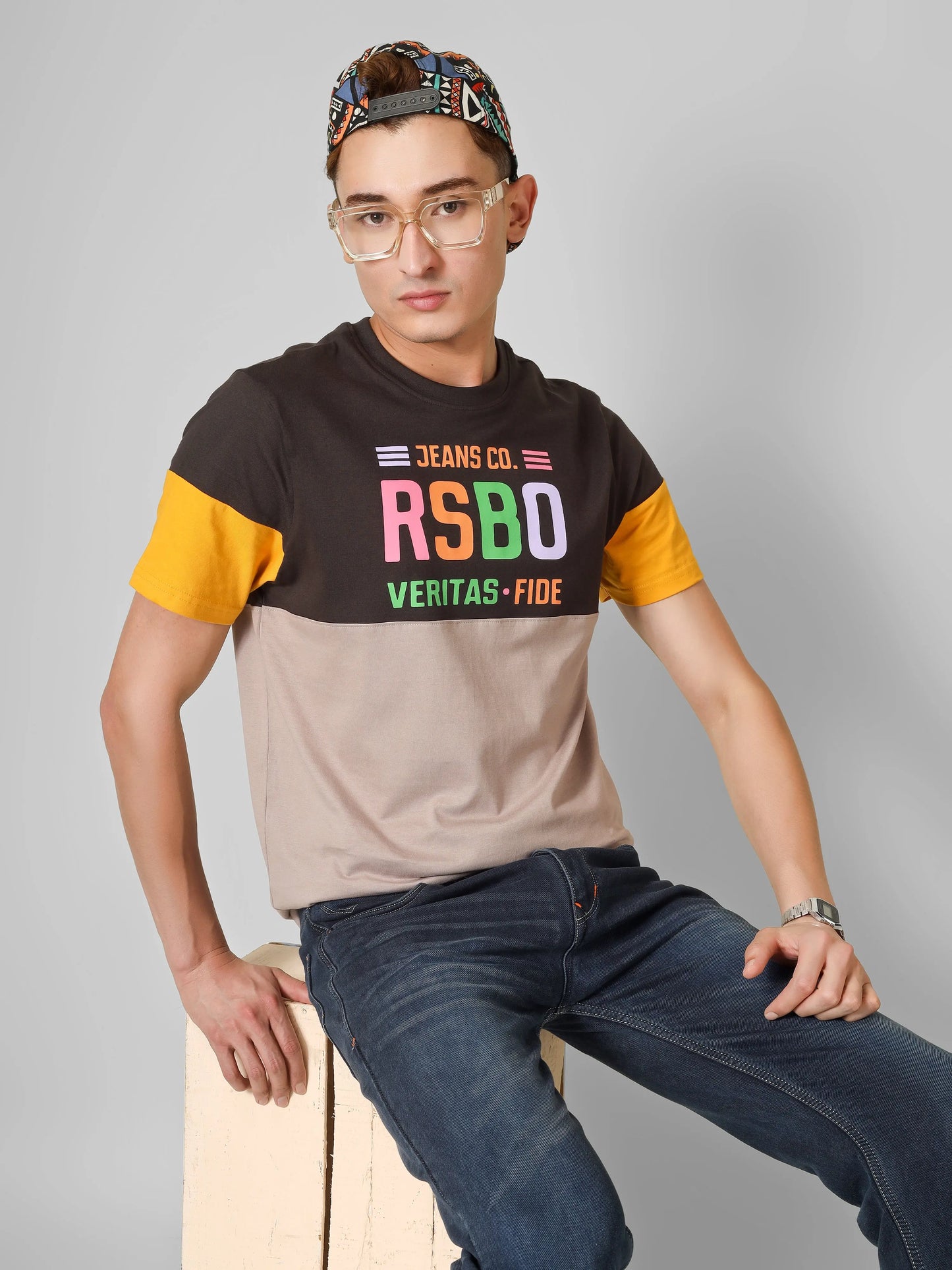 RAINBOW - RSBO Multicolor Mood Tee - Basic Boujee My Store