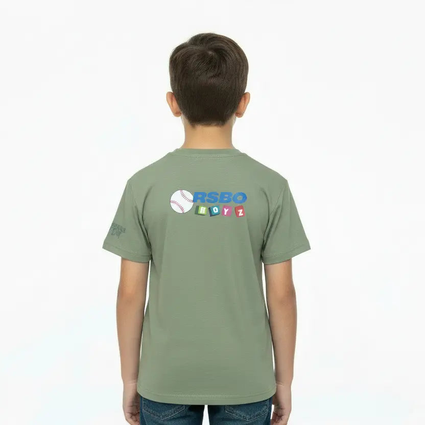 RSBO BOYZ - Smiley LT Green Tees My Store