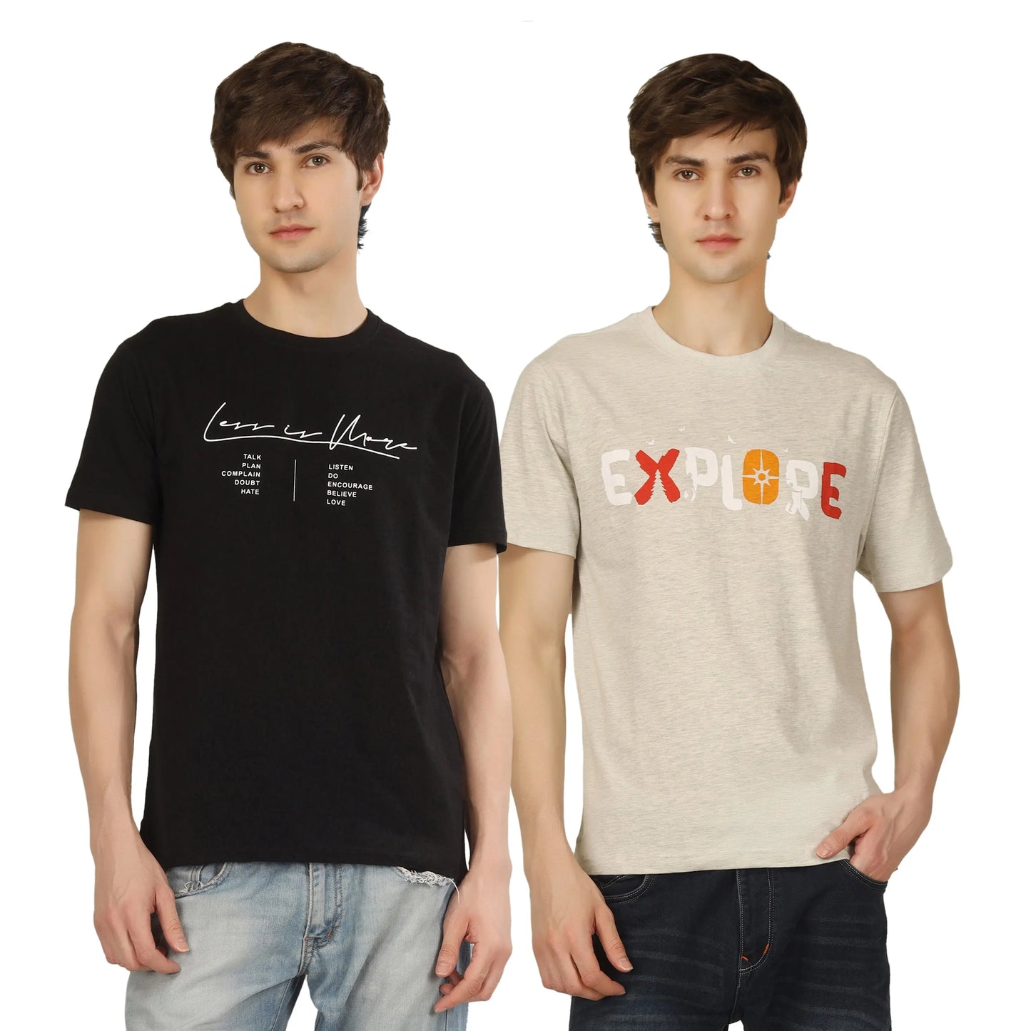 LEARN & EXPLORE T-Shirt Twin Combo