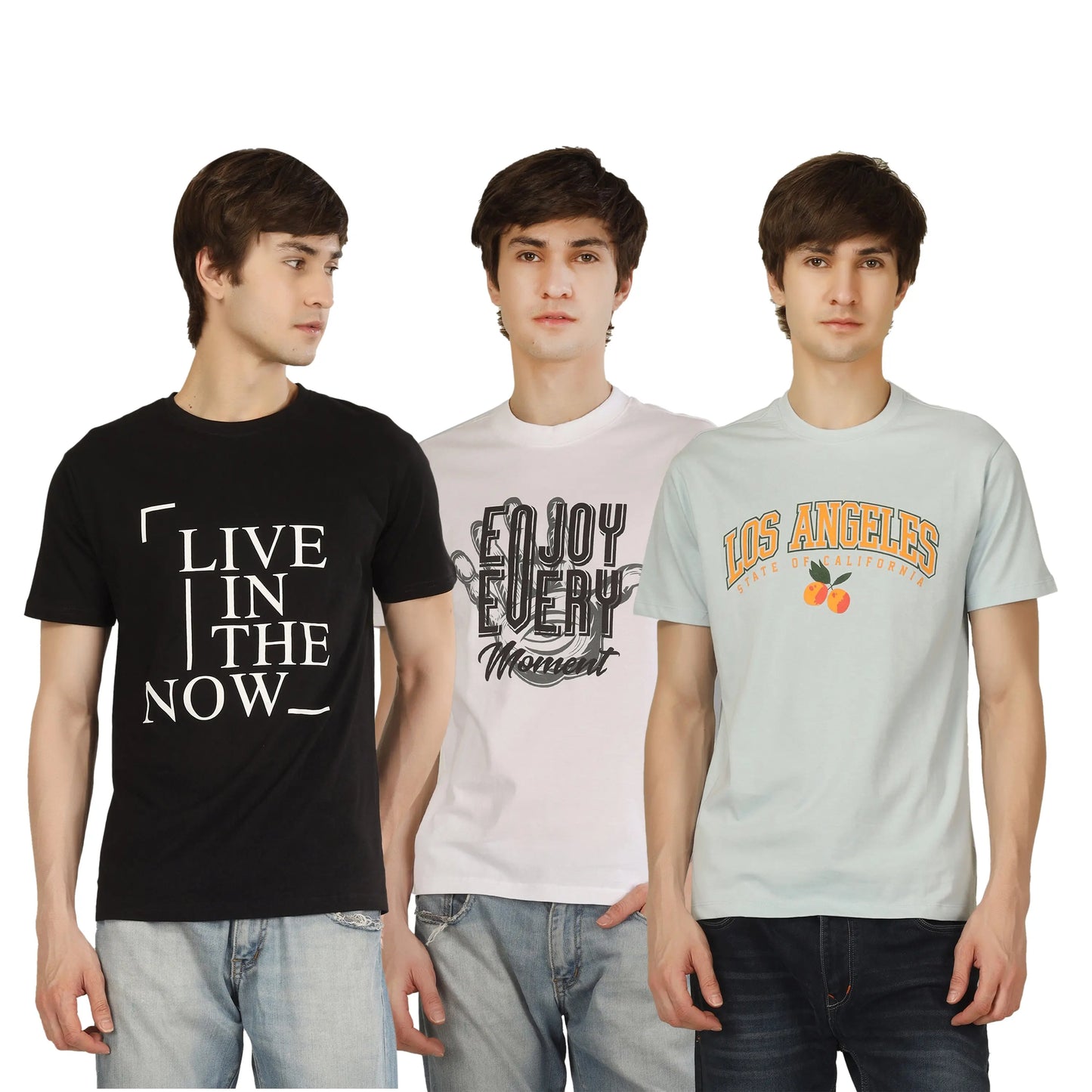 LIVE EVERY MOMENT TRIO T-Shirt Combo