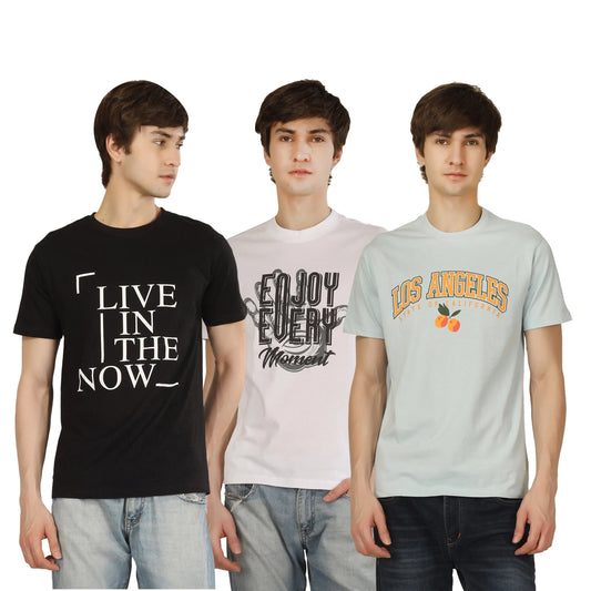 LIVE EVERY MOMENT TRIO T-Shirt Combo