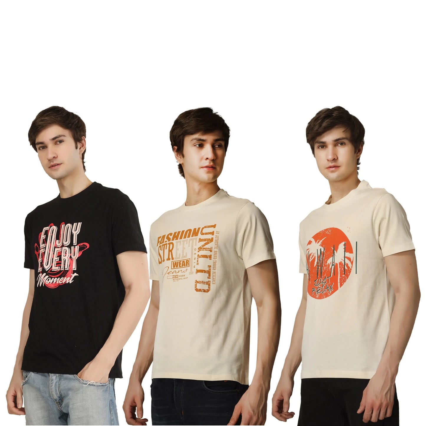 EVERYDAY STREET TRIO T-Shirt Combo