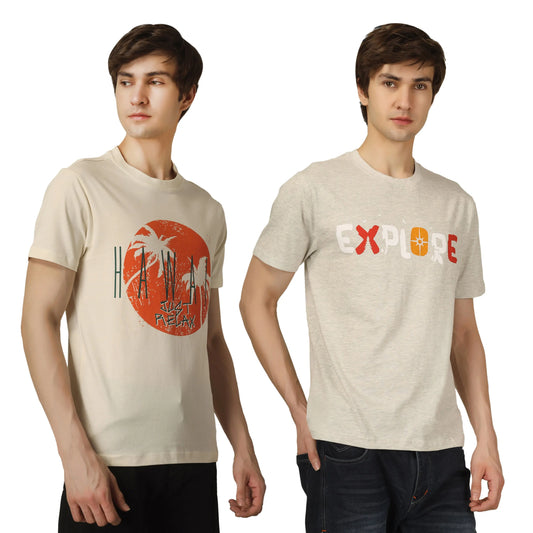 EXPLORE & RELAX T-Shirt Twin Combo