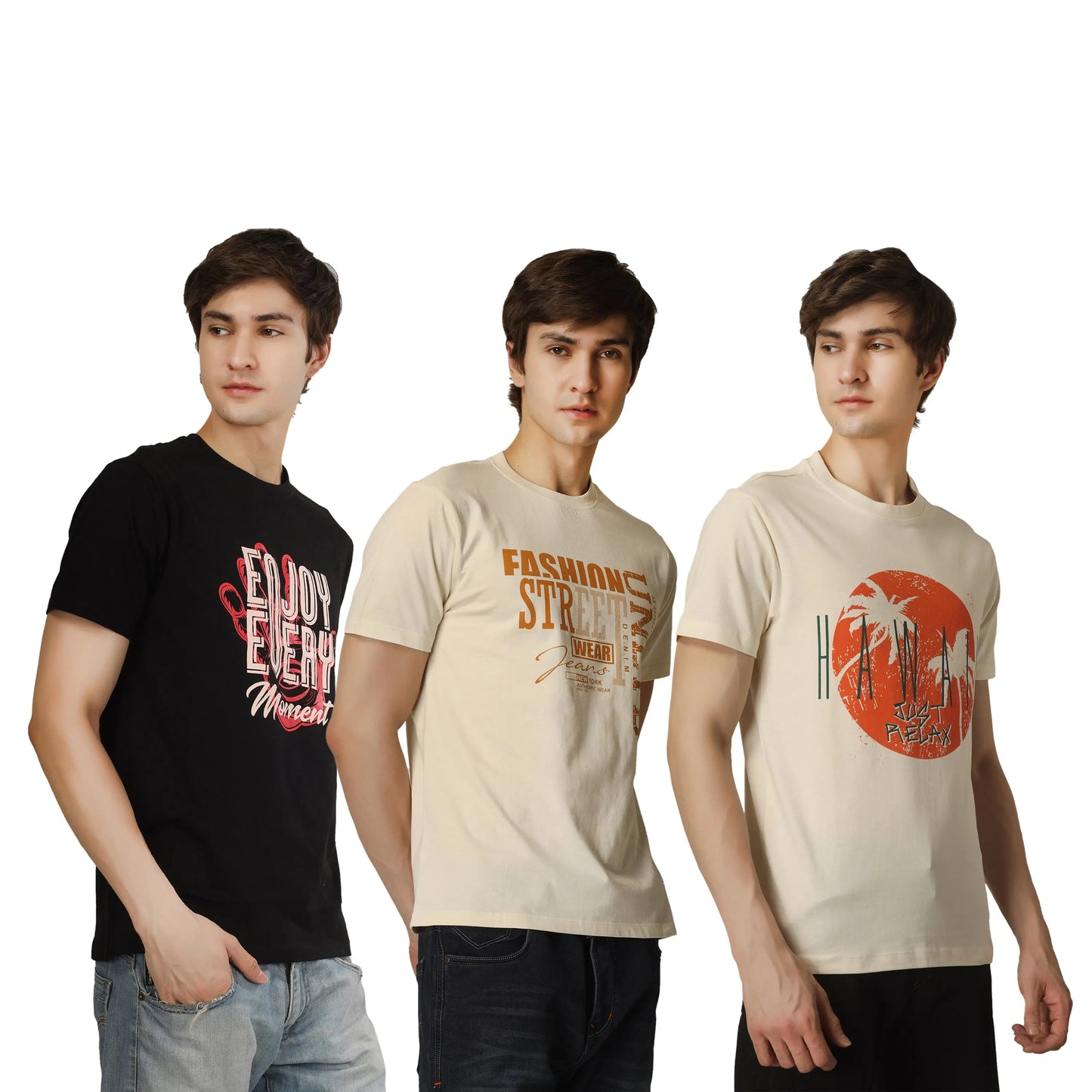 EVERYDAY STREET TRIO T-Shirt Combo