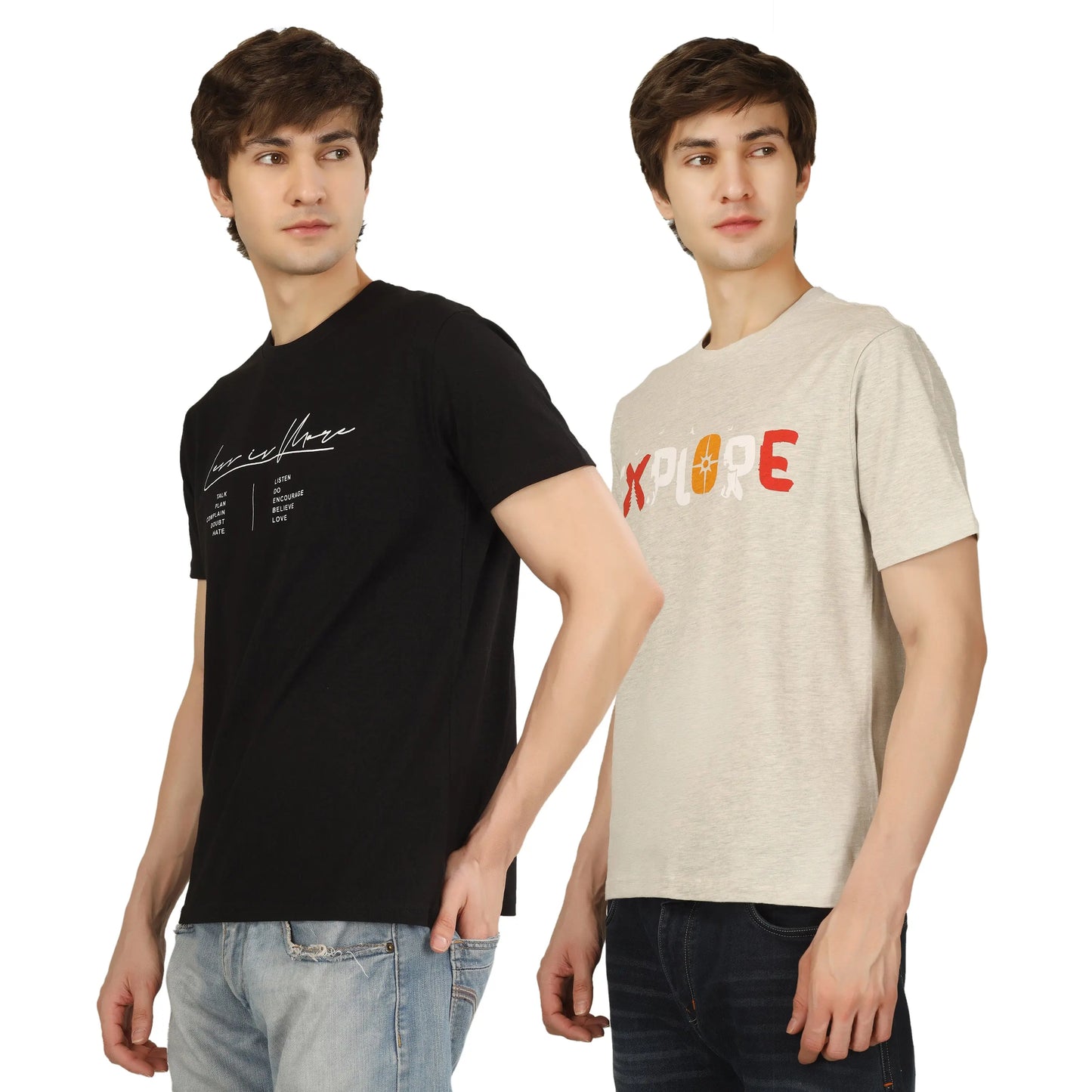 LEARN & EXPLORE T-Shirt Twin Combo