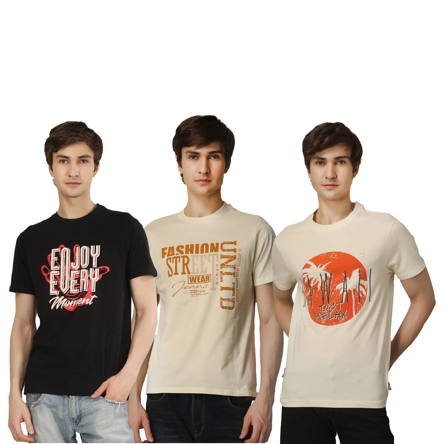 EVERYDAY STREET TRIO T-Shirt Combo