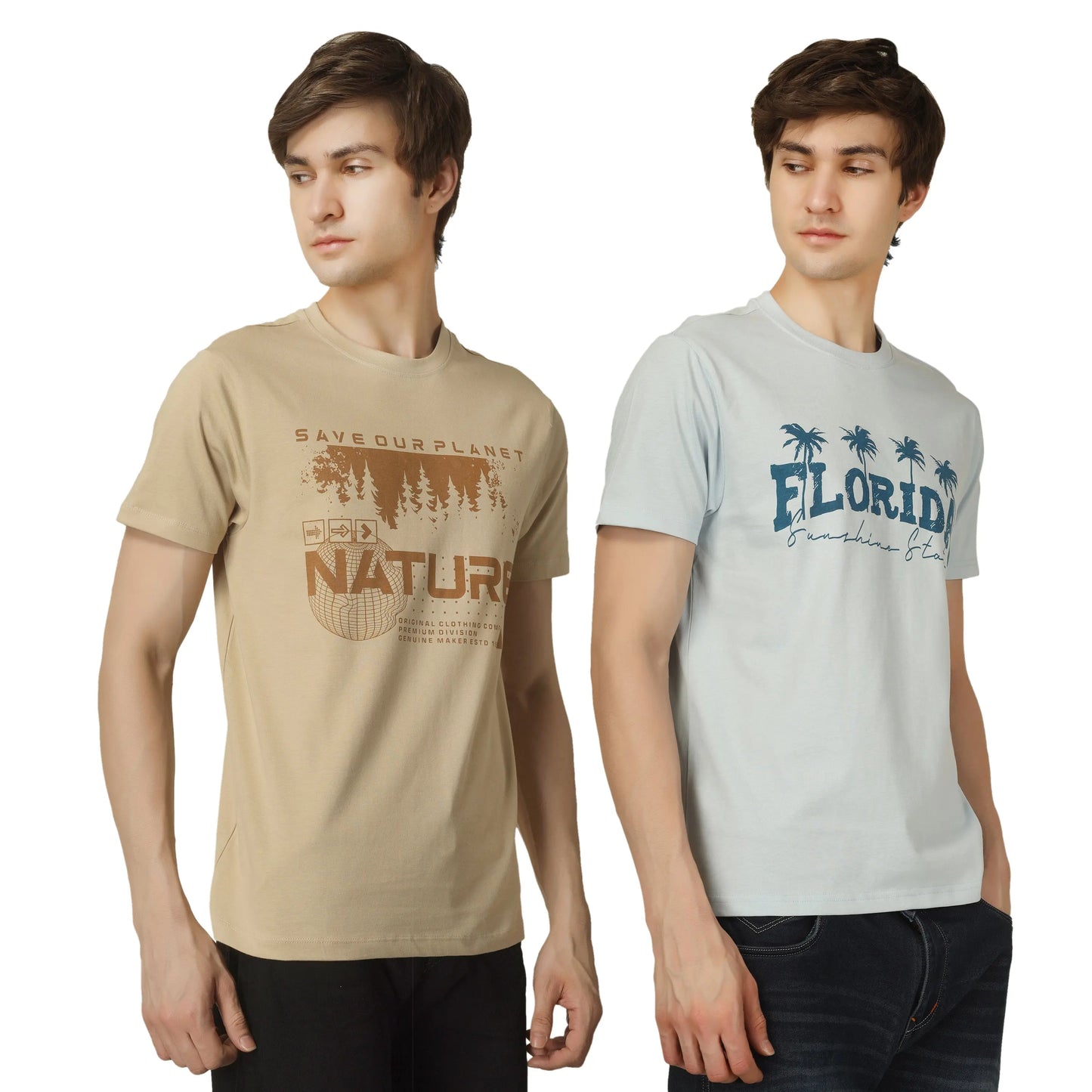 NATURE & FLORIDA T-Shirt Twin Combo